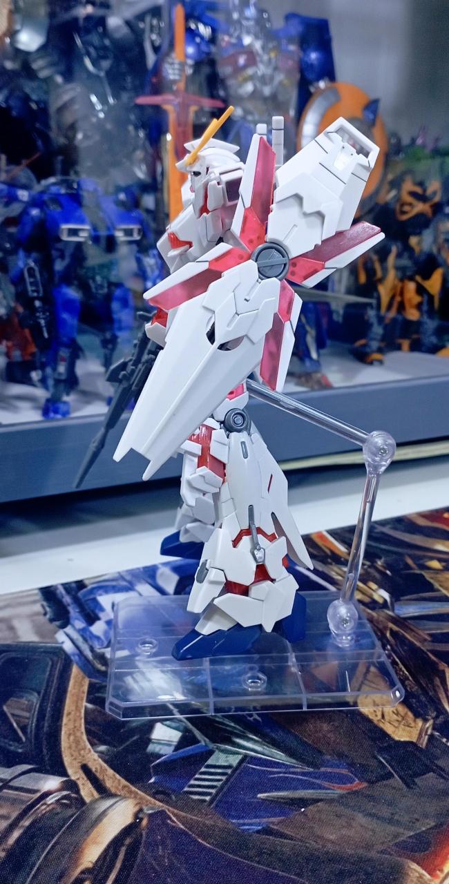静炎的趣藏-大班hg独角兽. 变形金刚玩家跨界玩一玩高达的真实感受.