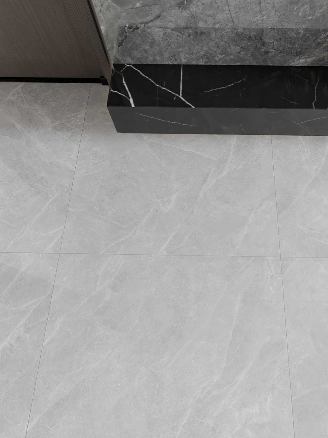 宏宇玛雅尼诺灰hpgm80022,浅灰瓷砖好打理