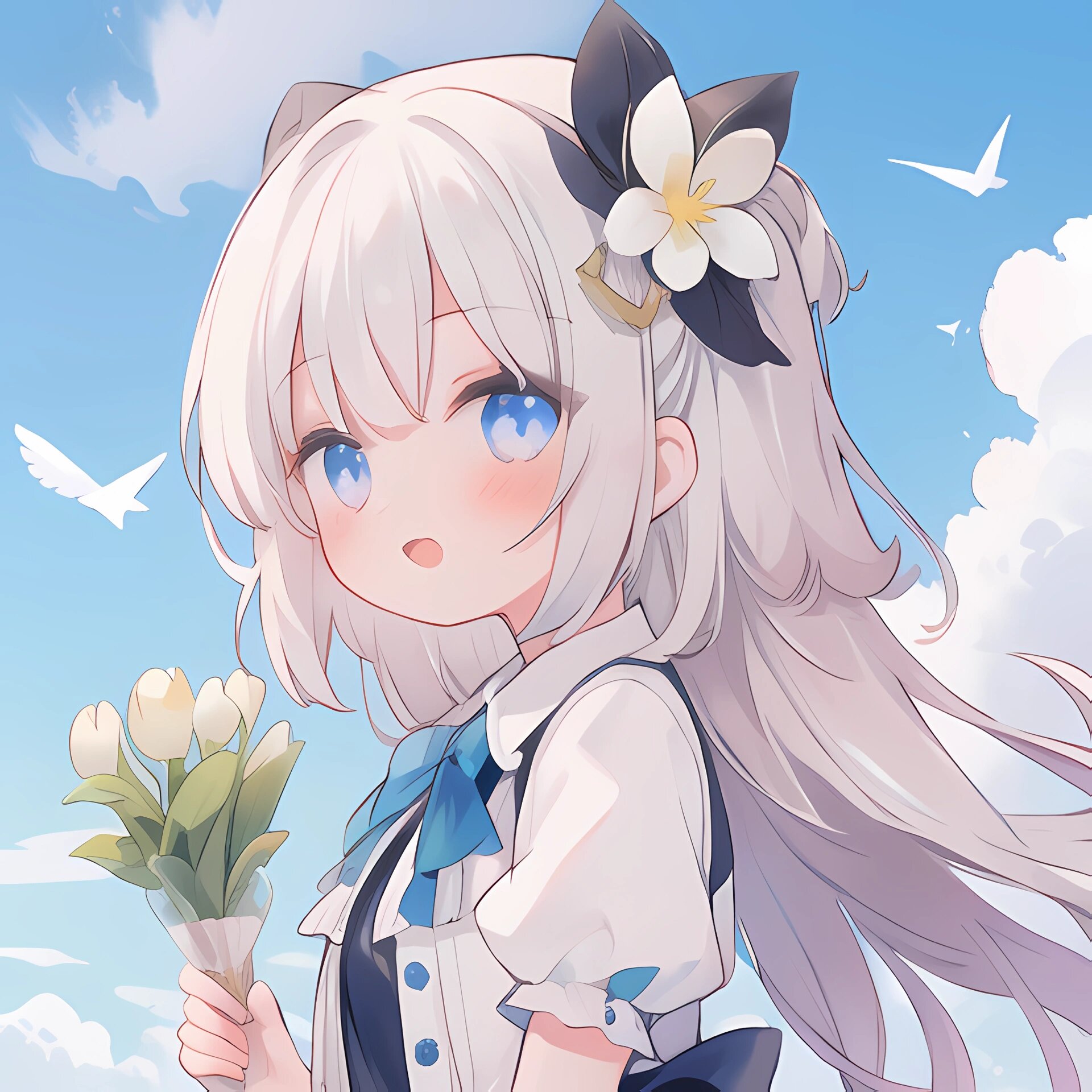 二次元可爱女生女生头像
