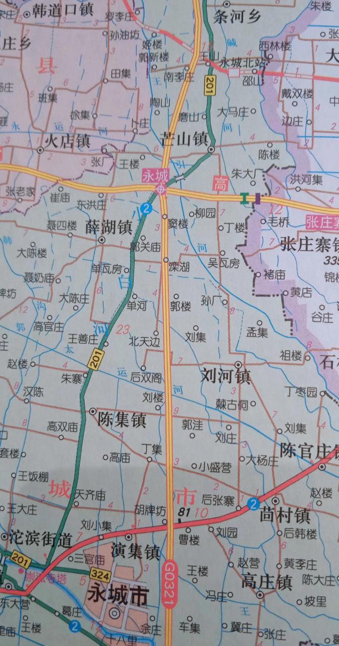 高庄镇地图图片