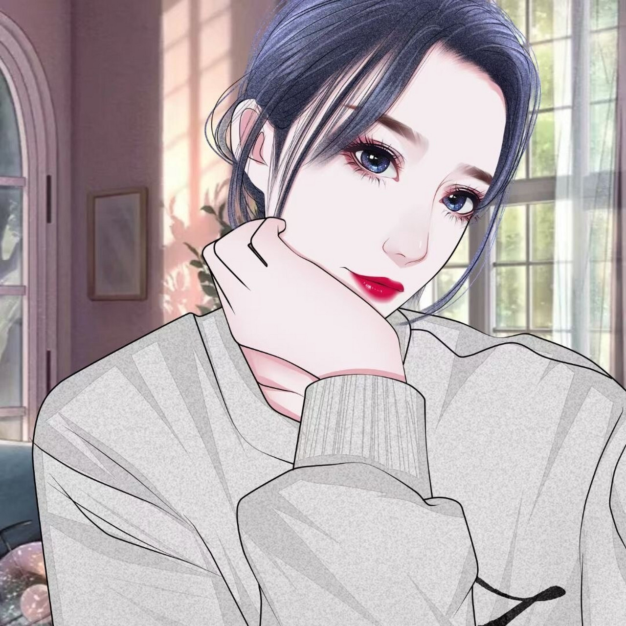 冷艳又温柔的酷飒女生头像/微信头像 愿所有梦见远方的人,心有惊雷生