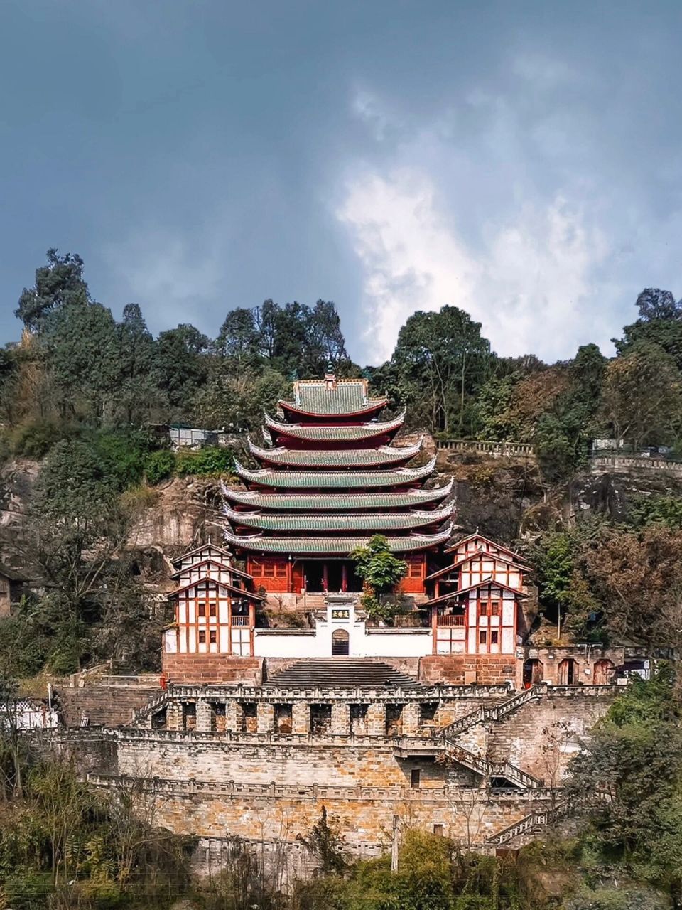 重庆弹子石大佛寺图片