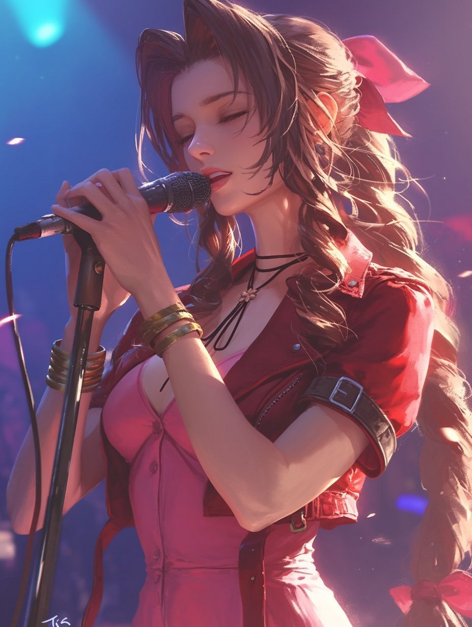 蒂法和爱丽丝  #最终幻想7重制版# #最终幻想7重生