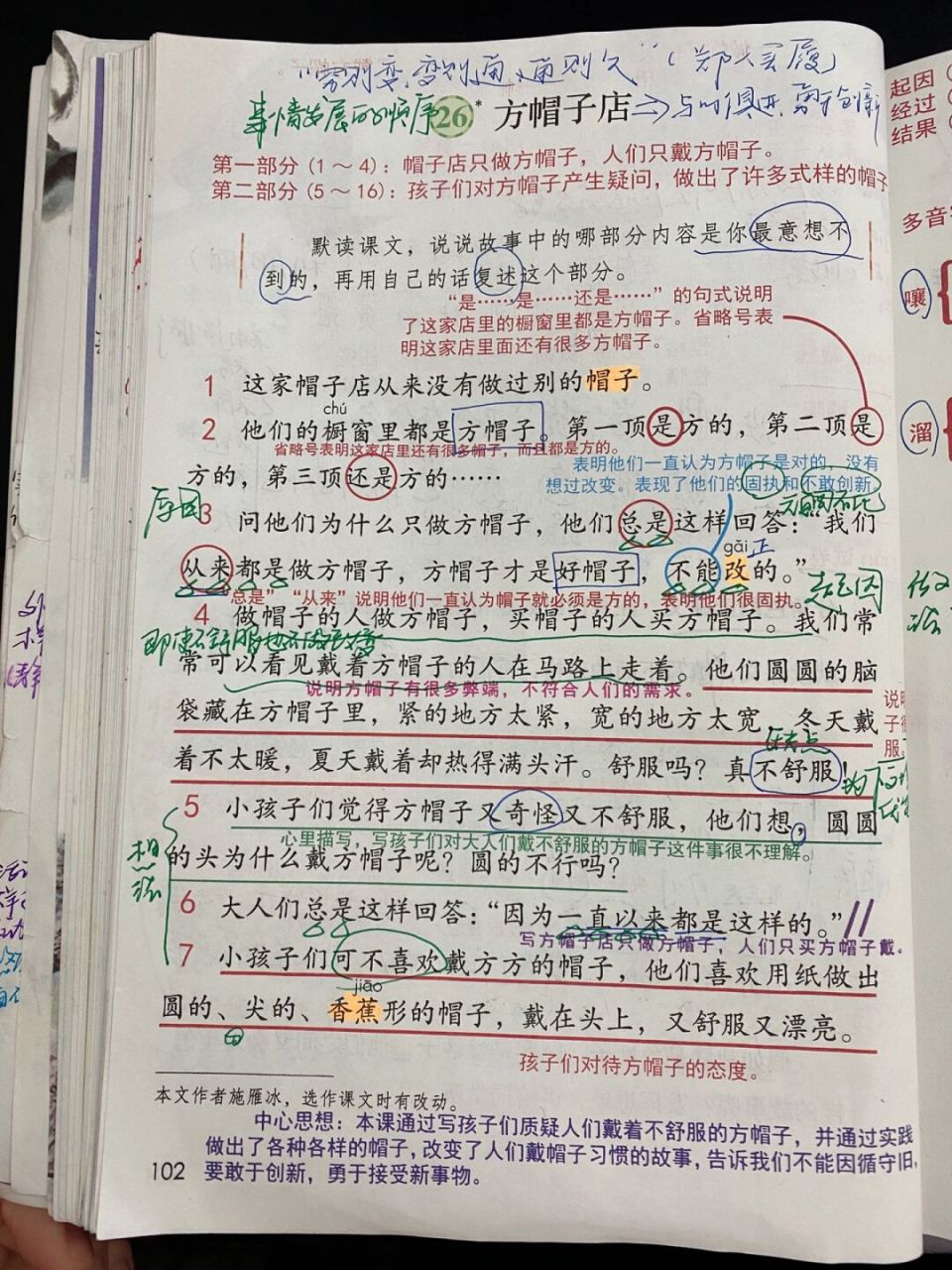 明天方帽子11(11_|好想快点上完啊 下午两节课其实可以上 中午备