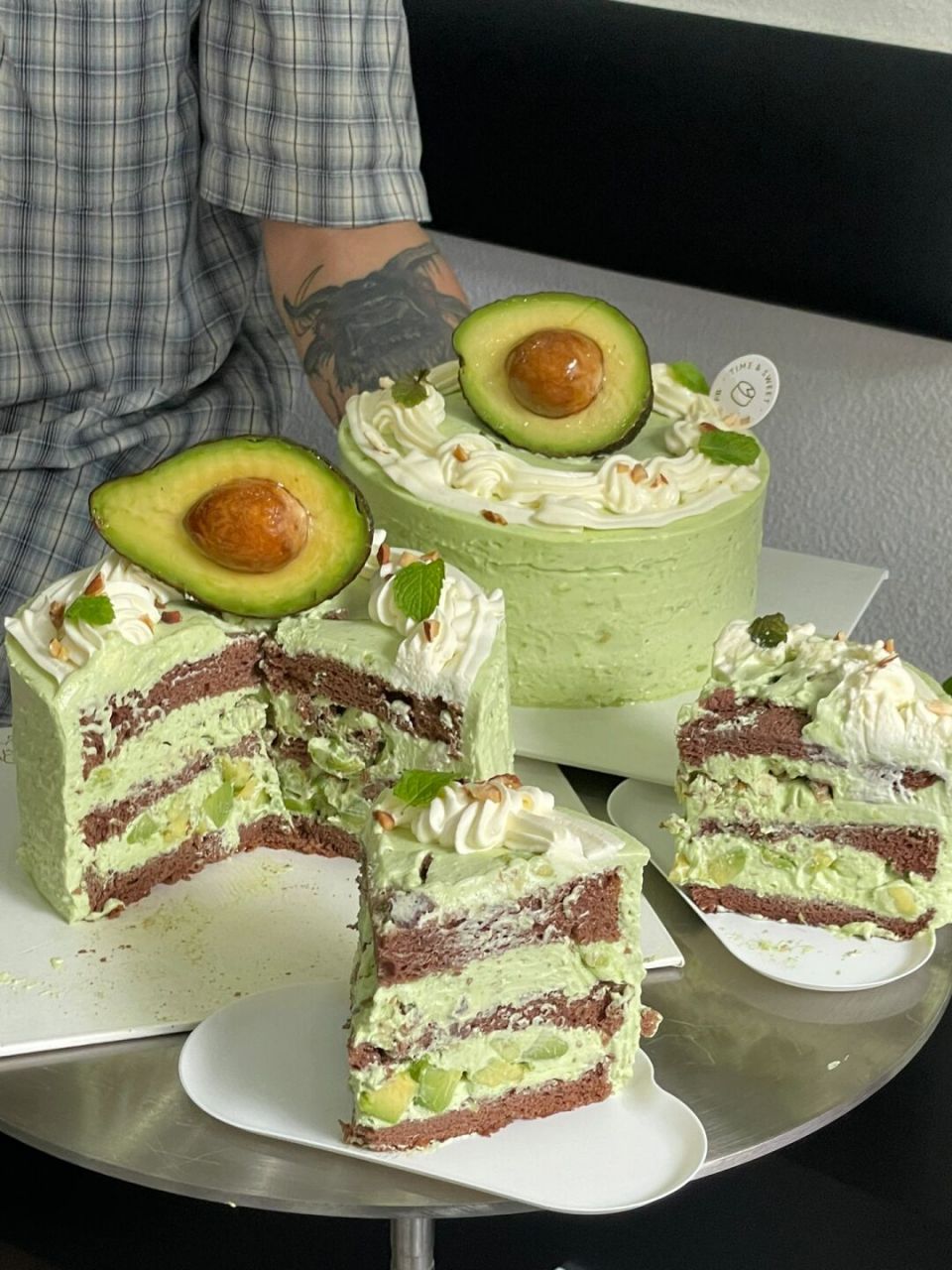 武汉的武汉!牛油果蛋糕!