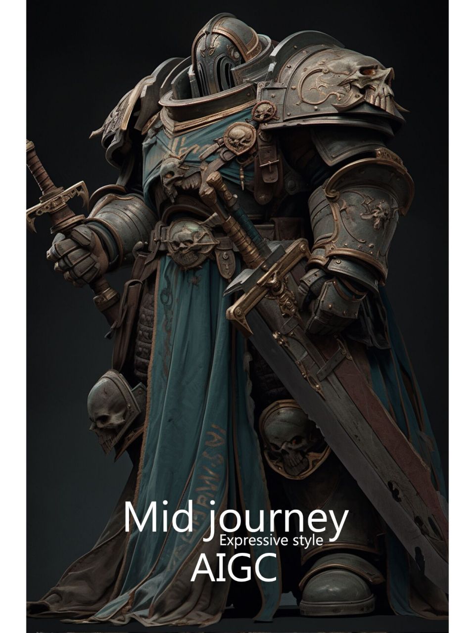 midjourney | 战锤40k 《战锤40k》的世界观以银河系为舞台,建立在