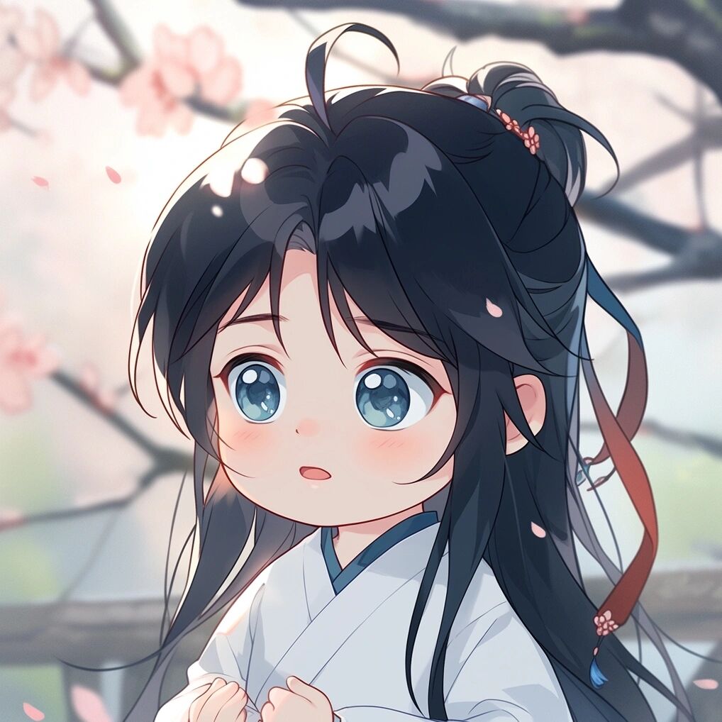 可爱古装男生头像:桃花树下小哥哥@幸运拾荒人的动态