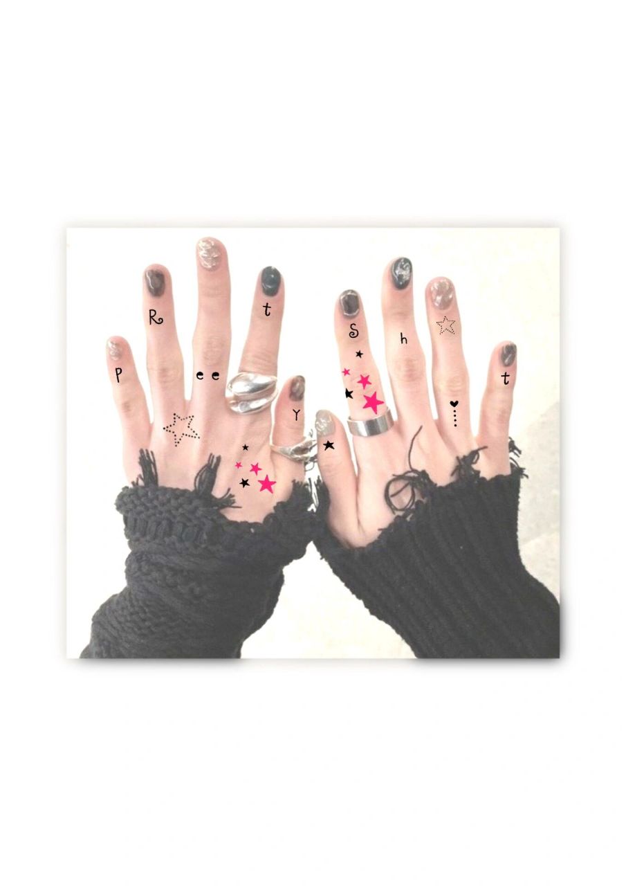 关于手指纹身的幻想魔法01 *原创手稿不售出给其他纹身师代纹唷