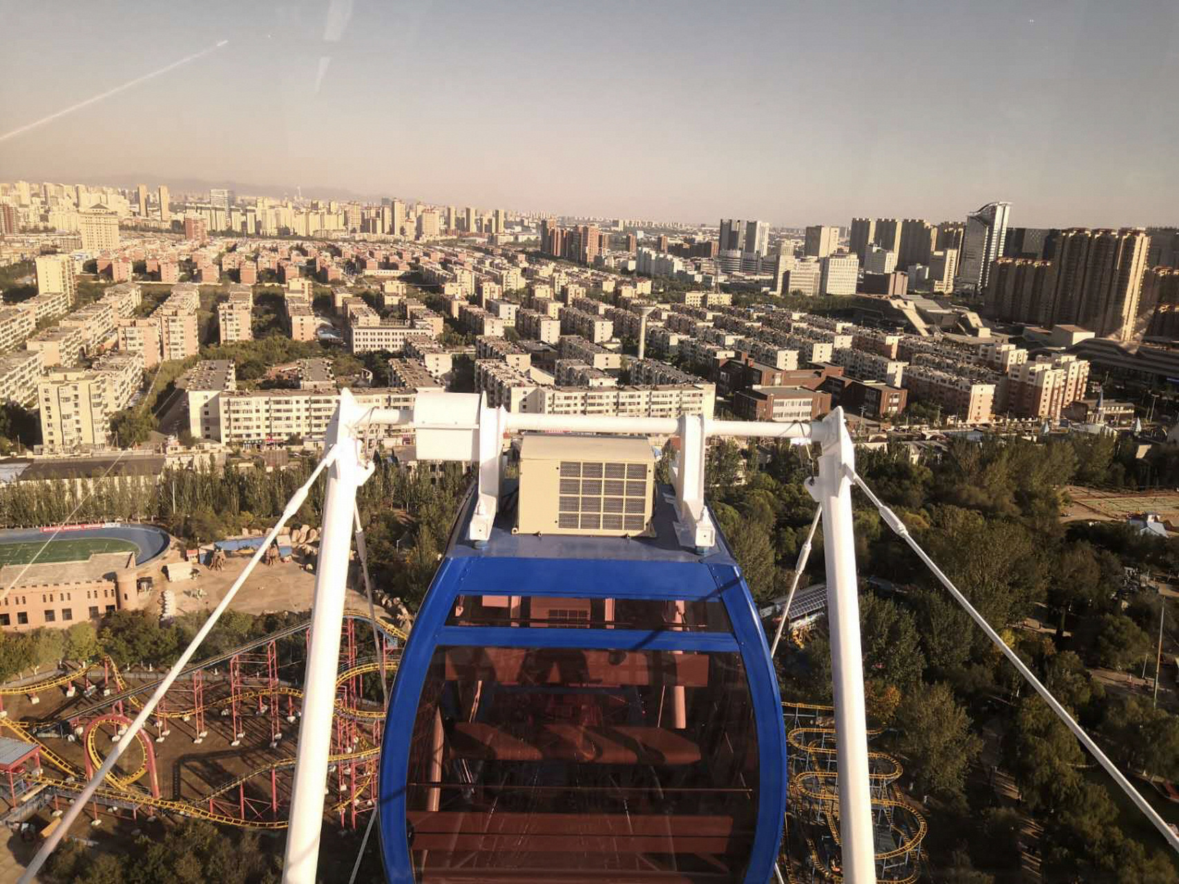 包头去哪玩丨包头乐园 88米摩天轮99打卡 来打卡最近特别火的摩天轮