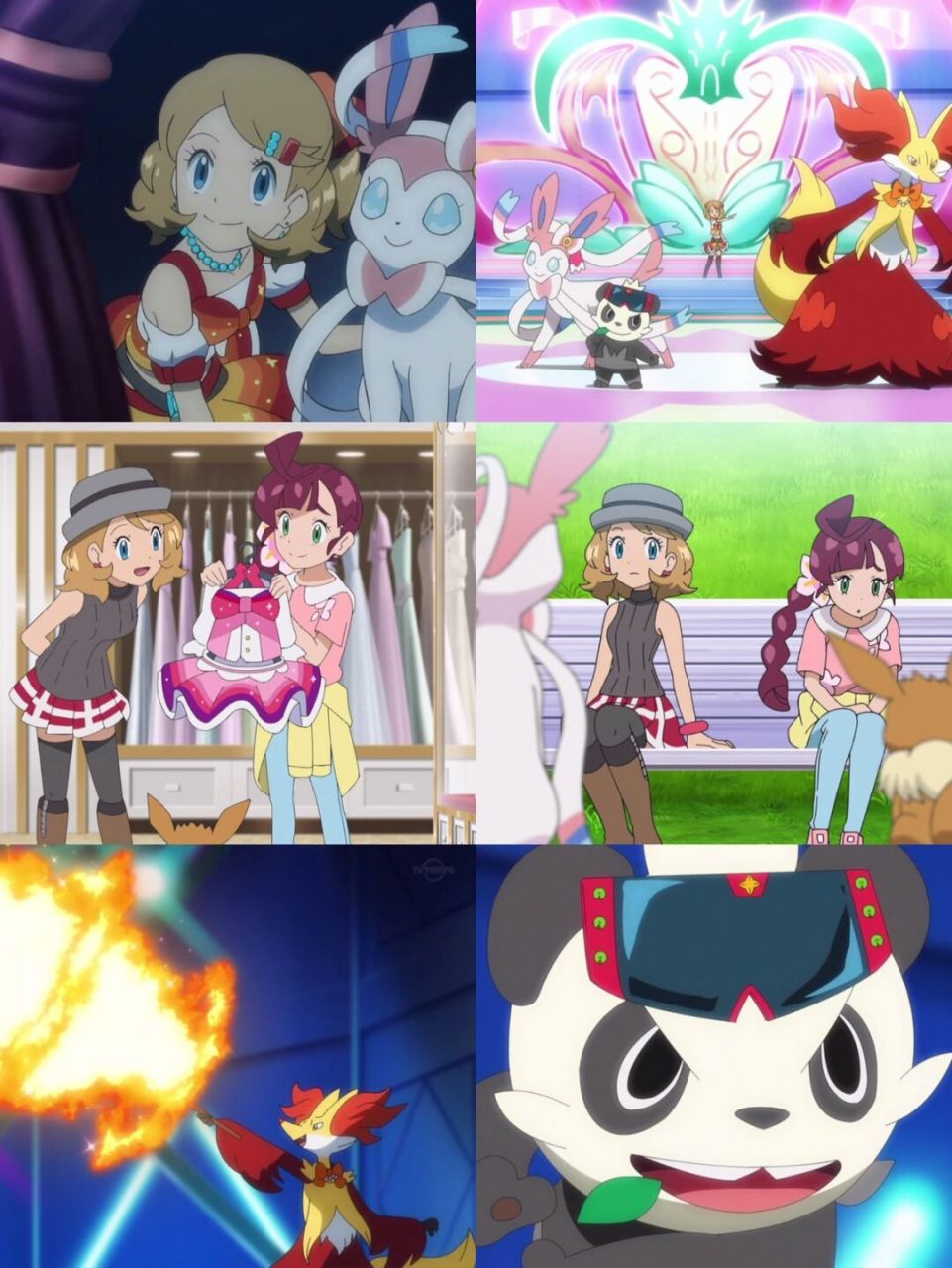 小智与瑟蕾娜 时隔6年再次相遇 最新一集"宝可梦·旅途"中莎莉娜(瑟妹