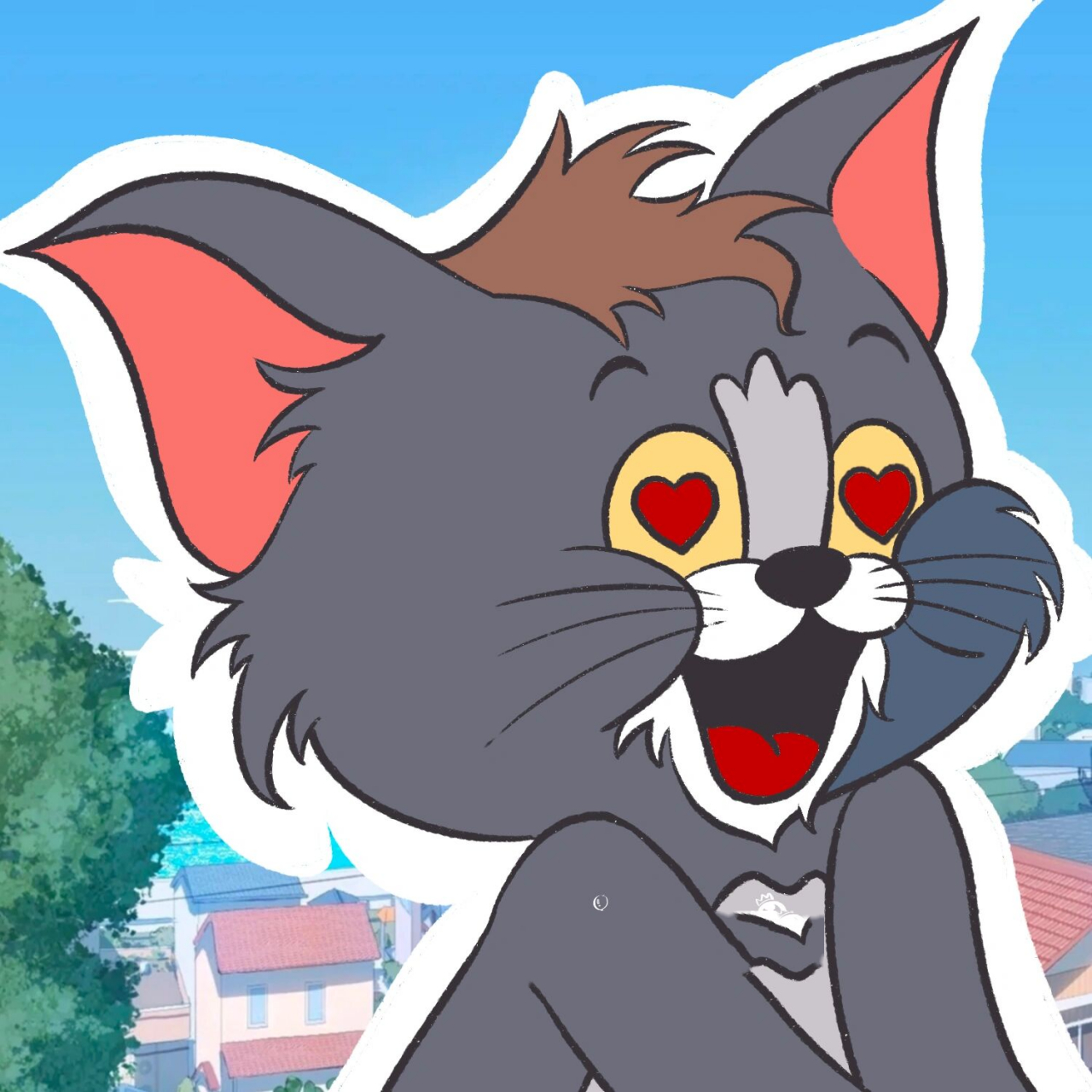 78情侣头像 | 汤姆情头  汤姆女朋友到底是谁98