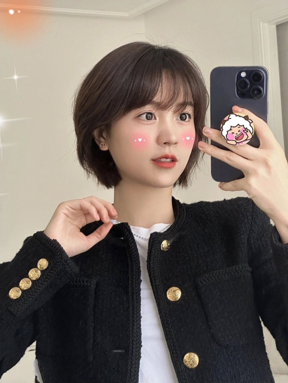 剪一次能开心半年的短发 减龄的青春感短发 每天都被问的减龄日系短发