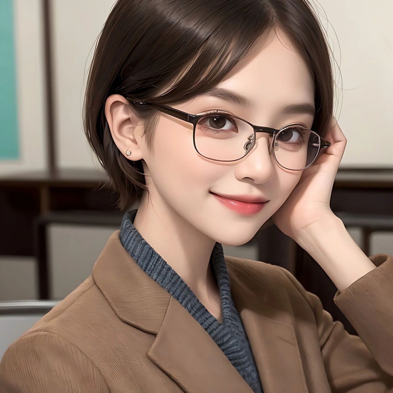 职业头像||女老师系列