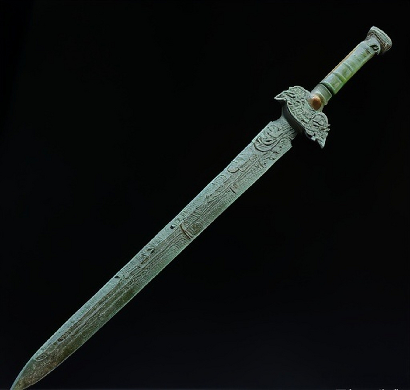 龙年说龙(四)东周龙纹铜剑