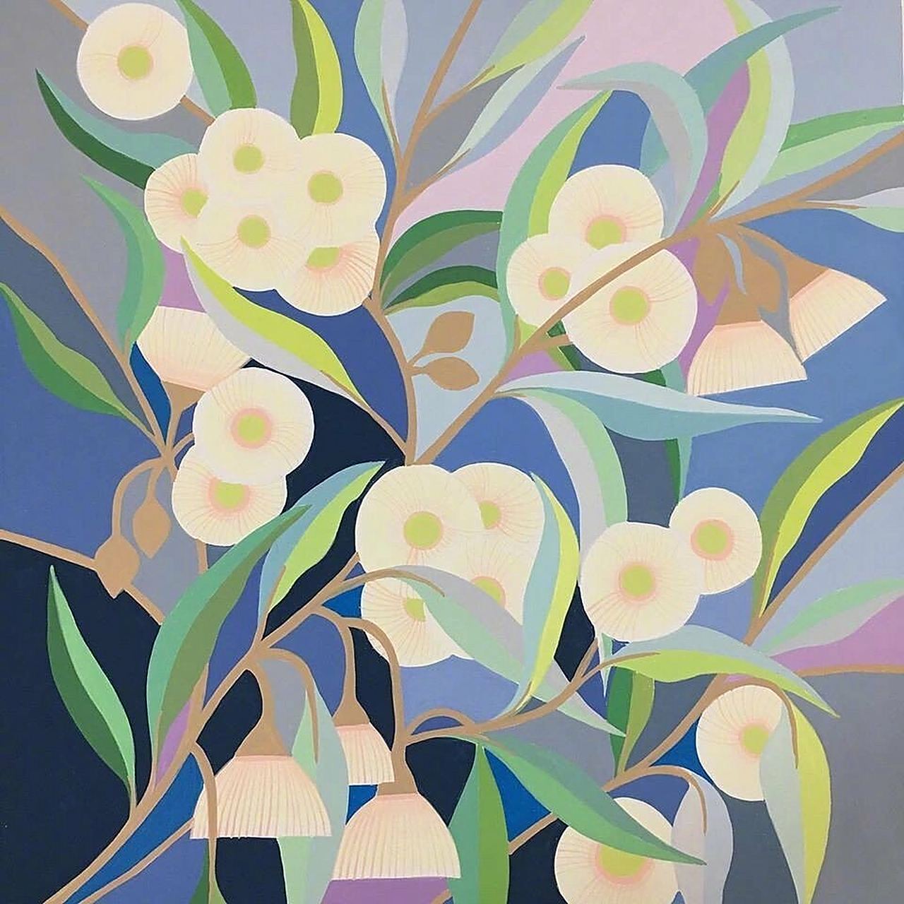 平面构成&色彩构成 94春天色系 分享平面构成优秀案例