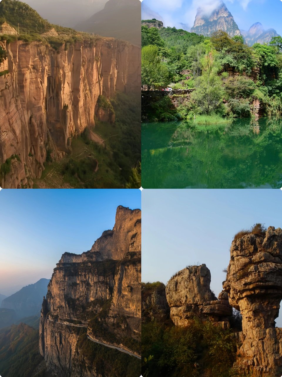 王莽岭景区云海日出,不输黄山云海(附攻略 提起太行山,连绵起伏的山脉