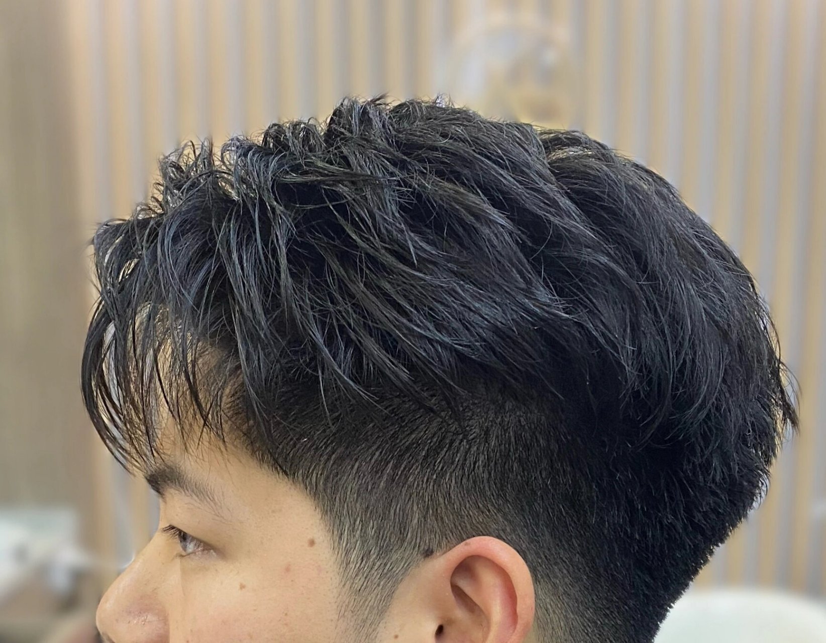 男生发型推荐:自然纹理三七分 自然好打理