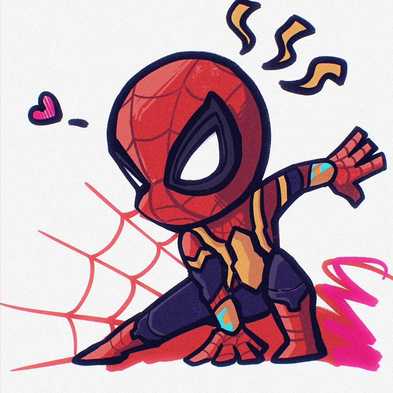 漫威头像第七弹!三代蜘蛛侠～ 头像自取 截屏画质够当头像了 重点!