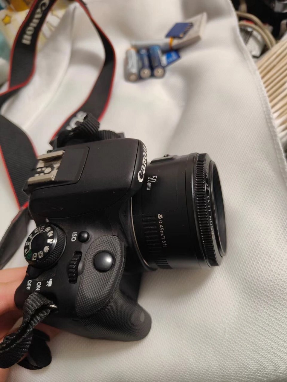 适合小白的佳能单反来喽日本购入佳能单反eos kiss x7 就是国内的100d