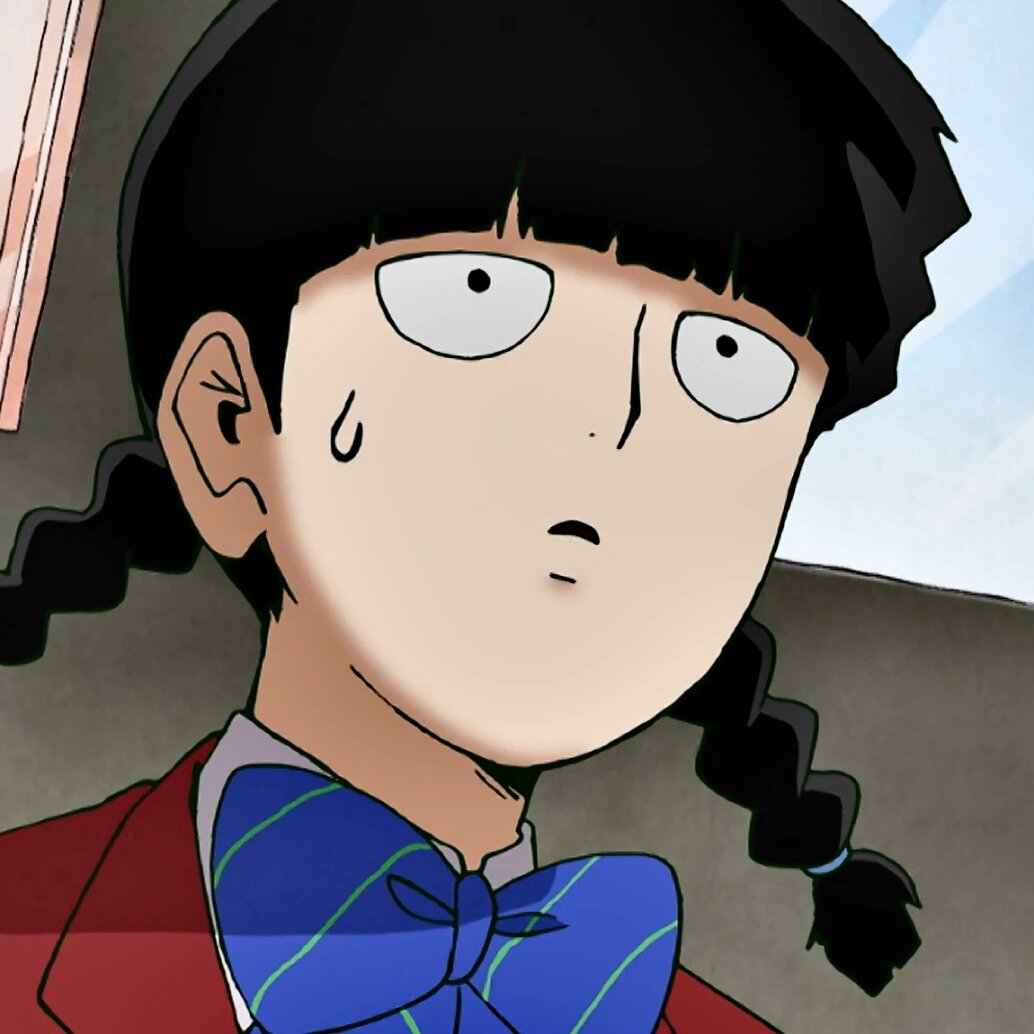 「灵能百分百」女装mob 头像 可爱mob