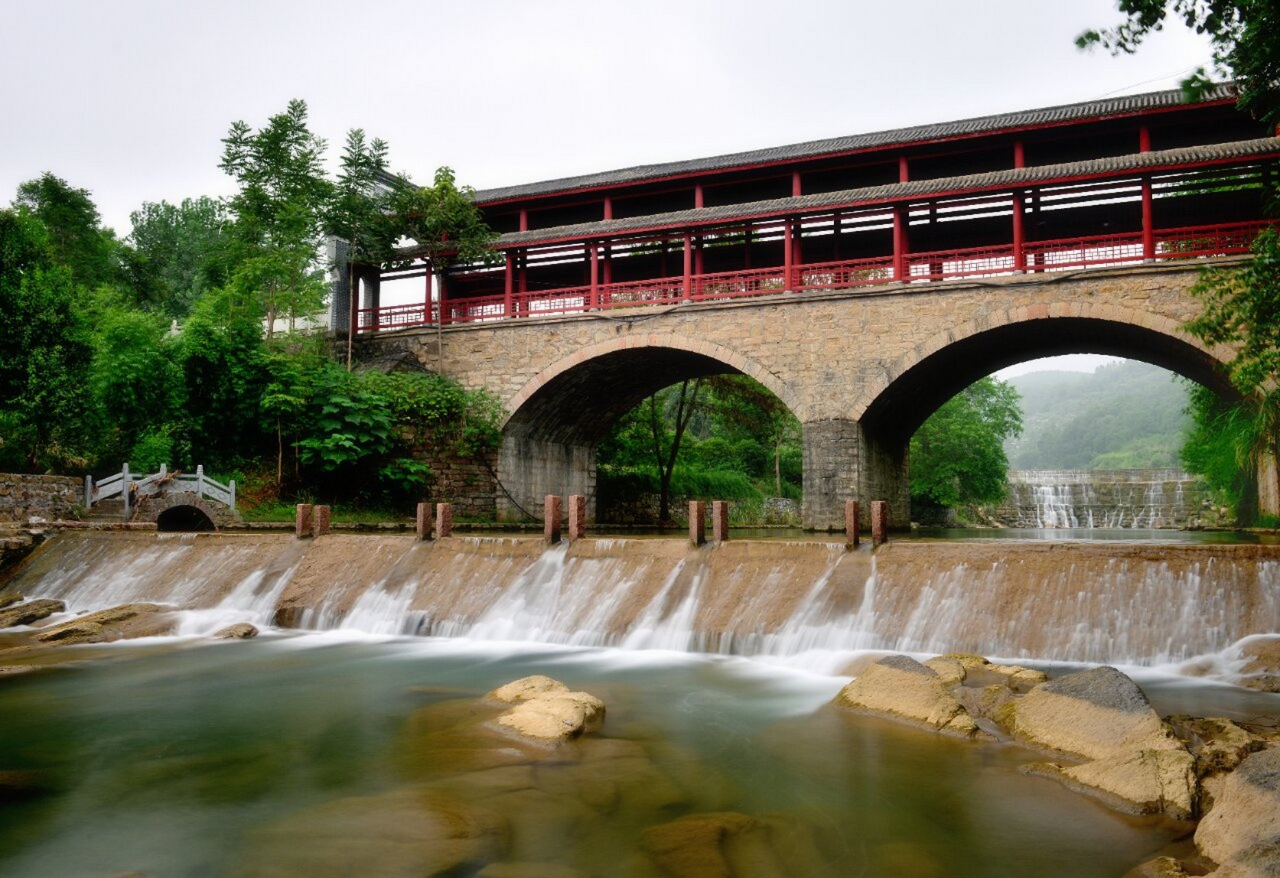 "卸"逅 | 松滋卸甲坪——黄林古桥 97黄林古桥,始建于明朝万历年间