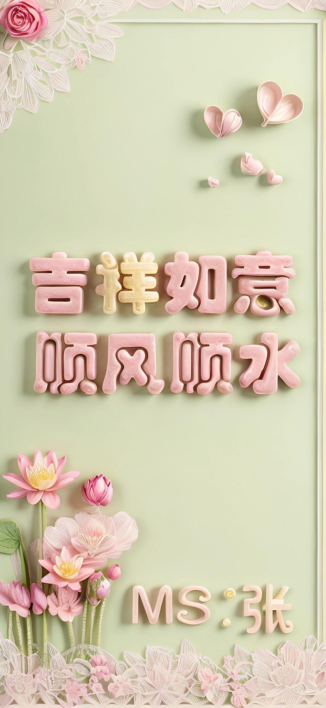 吉祥如意 顺风顺水