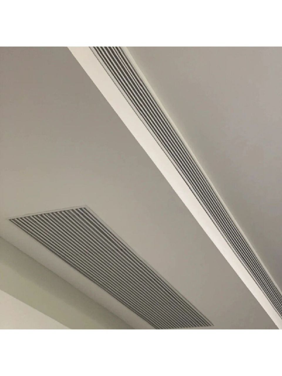 中央空调线性,网格出风口两全其美 想要高颜值图一(借图)线性风口,又