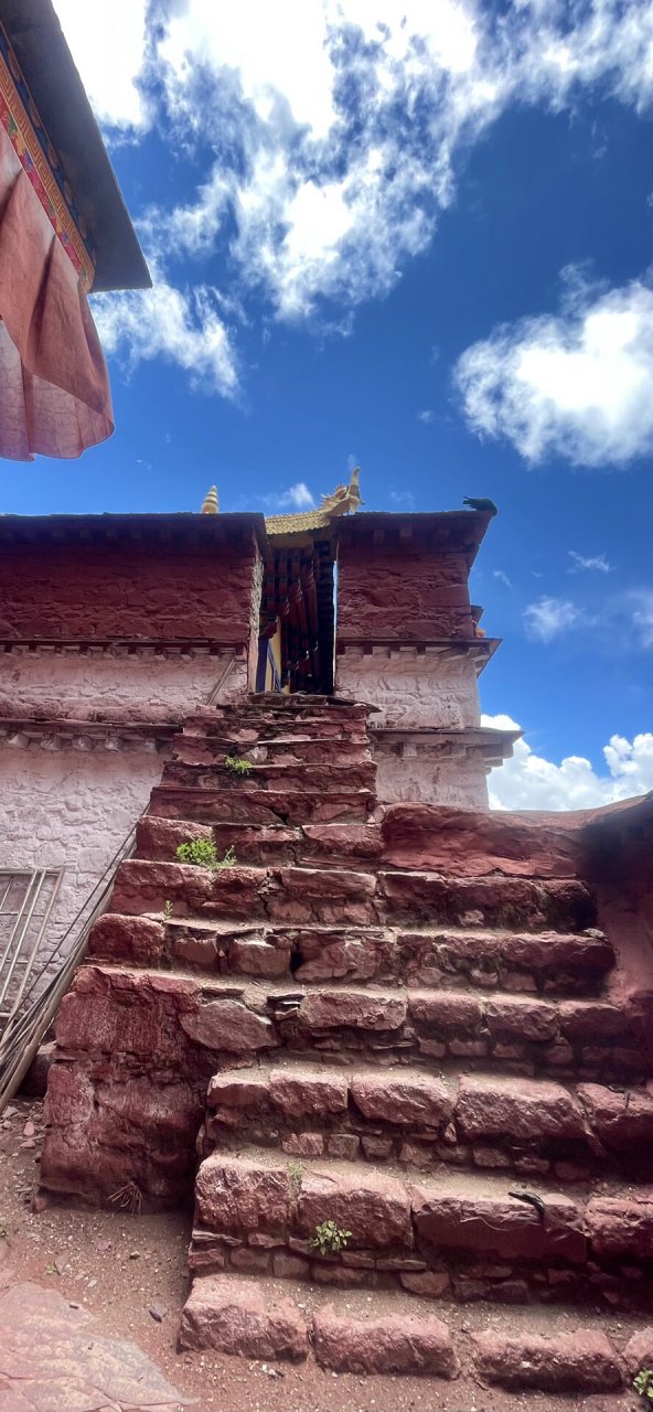 山南很特别的寺庙,丹萨梯寺,值得打卡 又是误闯的一个寺院 经过桑日县