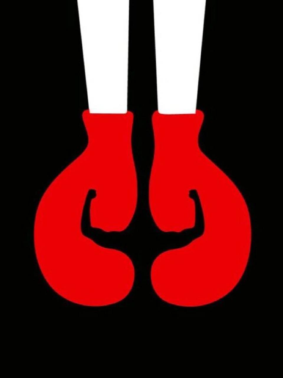 每日更新 创意海报 正负形的表现 正负形的创意手法也是经常用到的