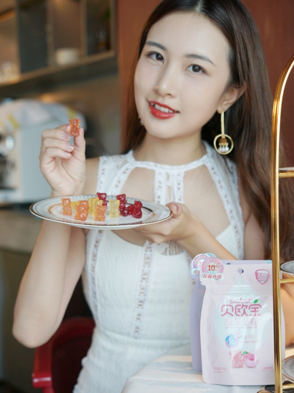 99最近看到同事桌子上有一群透明小熊93排排坐超可爱.