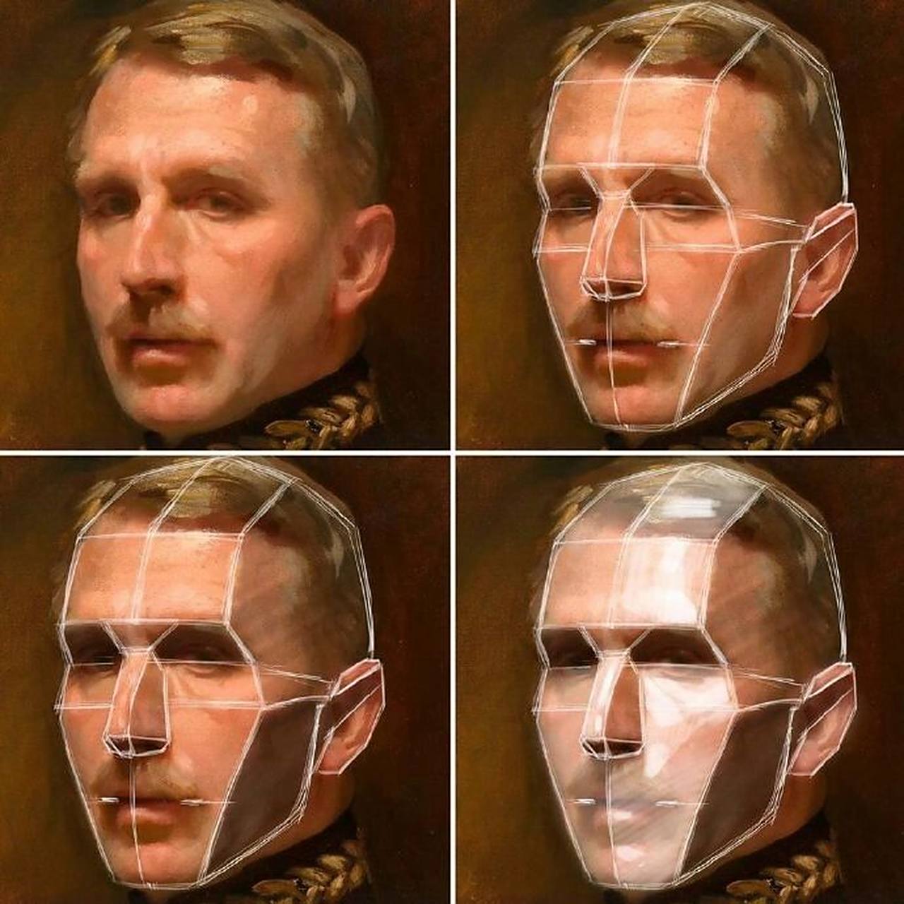 6315如何用块面理解人物头部结构?