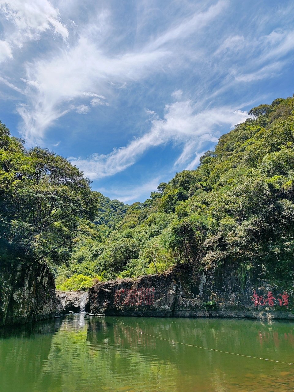 永泰莒溪风景区图片