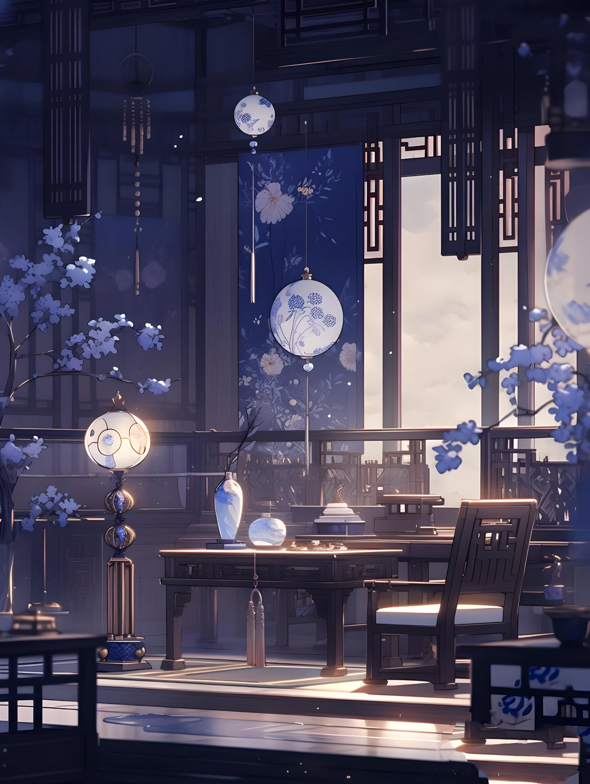 古风室内场景‖可商素材