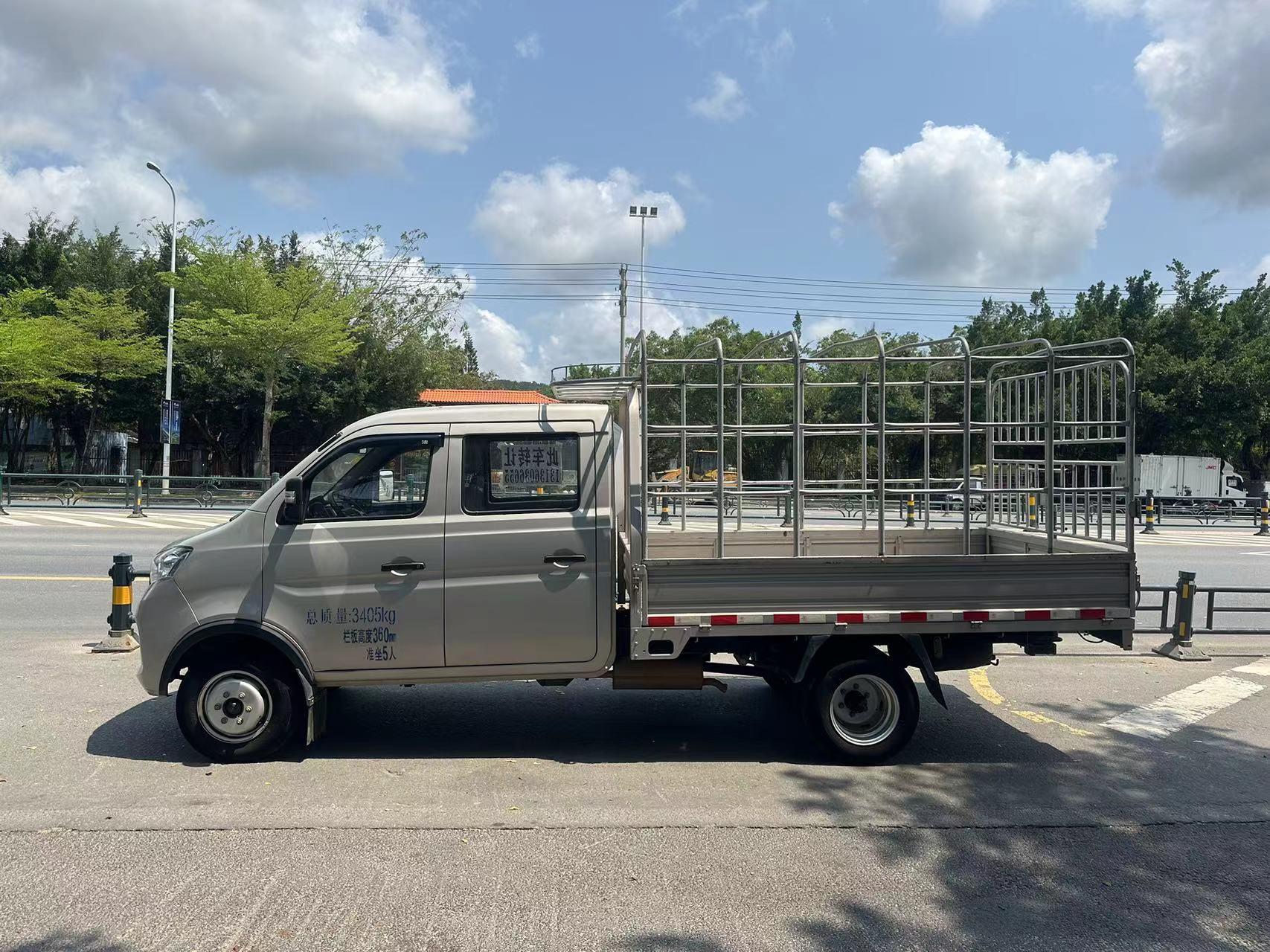 长安新豹t3(双排5座后双轮)     21年1月上牌,大棚车库里长大的车,仅