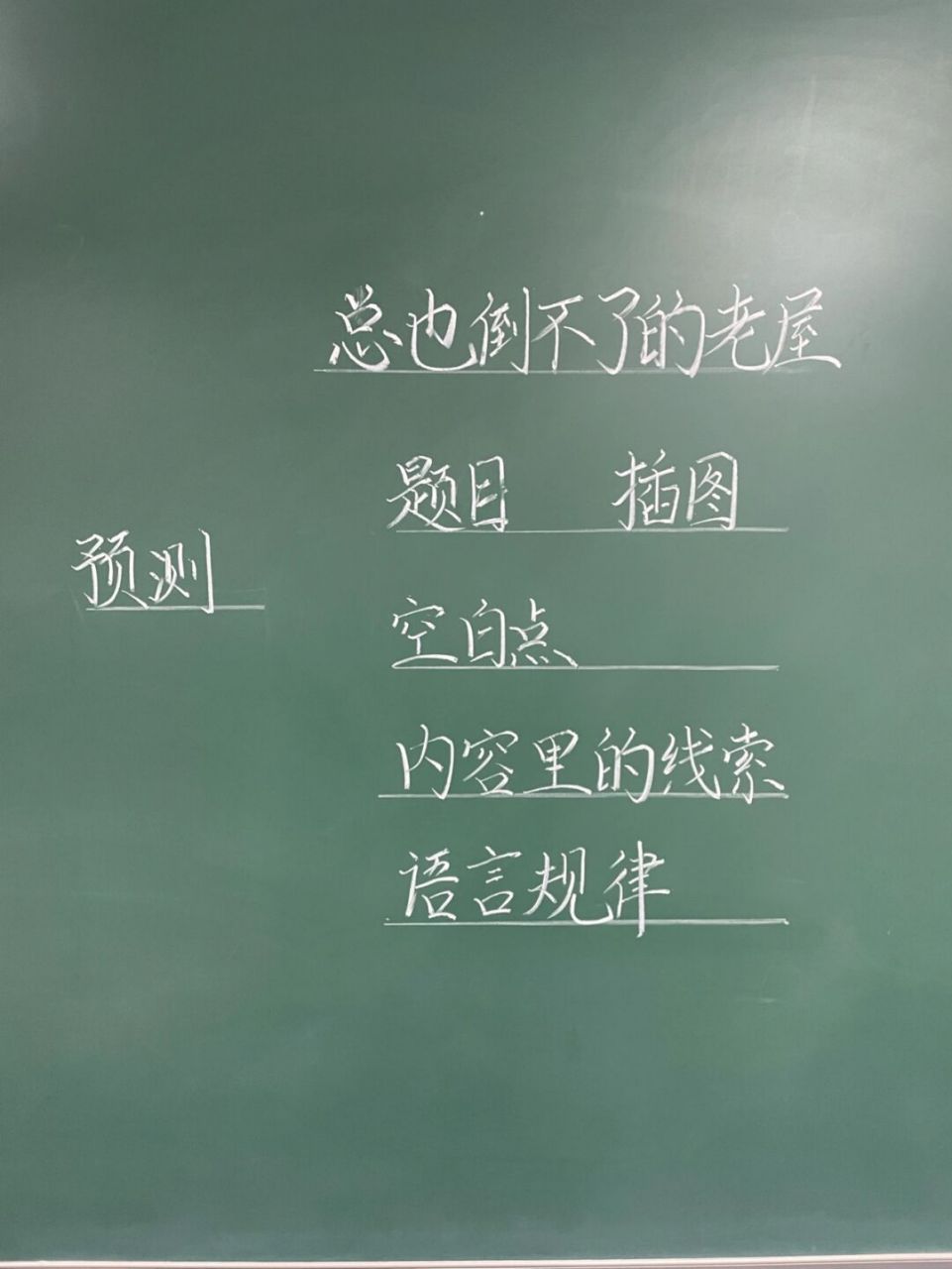 三上《总也倒不了的老屋》公开课77ppt #板书设计# #小学语文备课