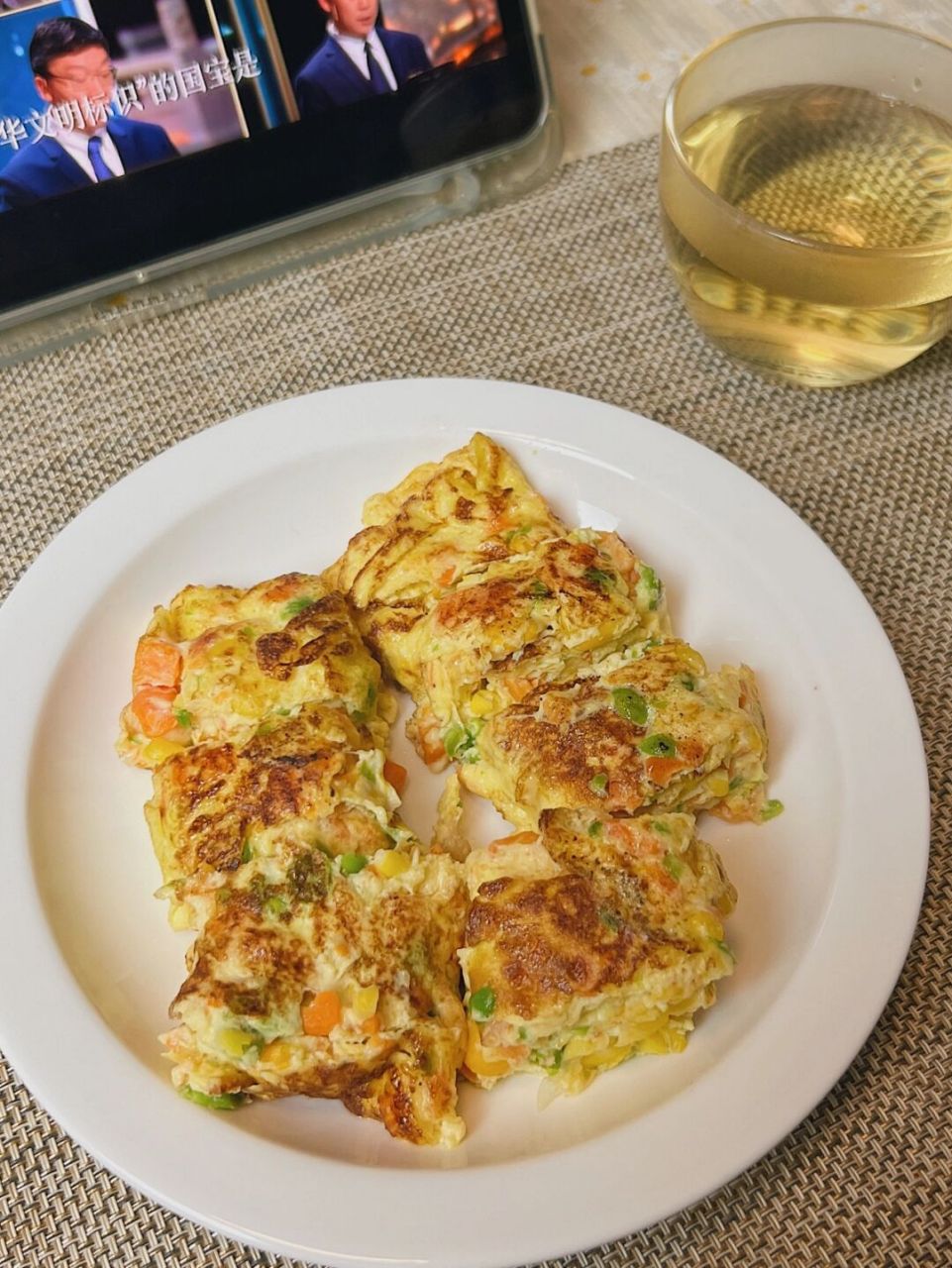 在家就能做的低脂蔬菜厚蛋烧!