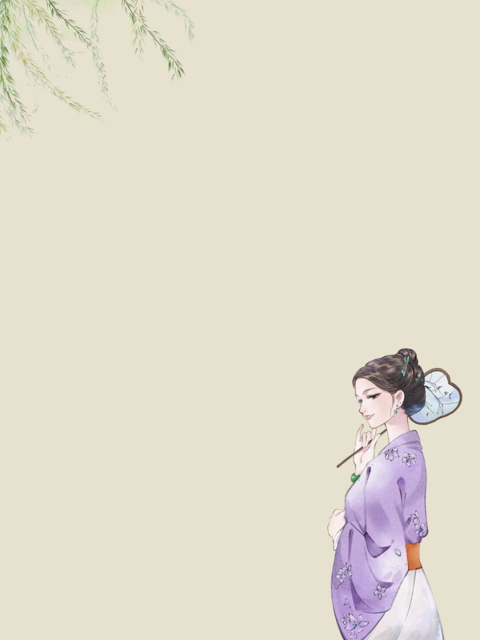 古风小说封面|中国风晒单图|文案底图模版 刚设计了一组古风晒单底图