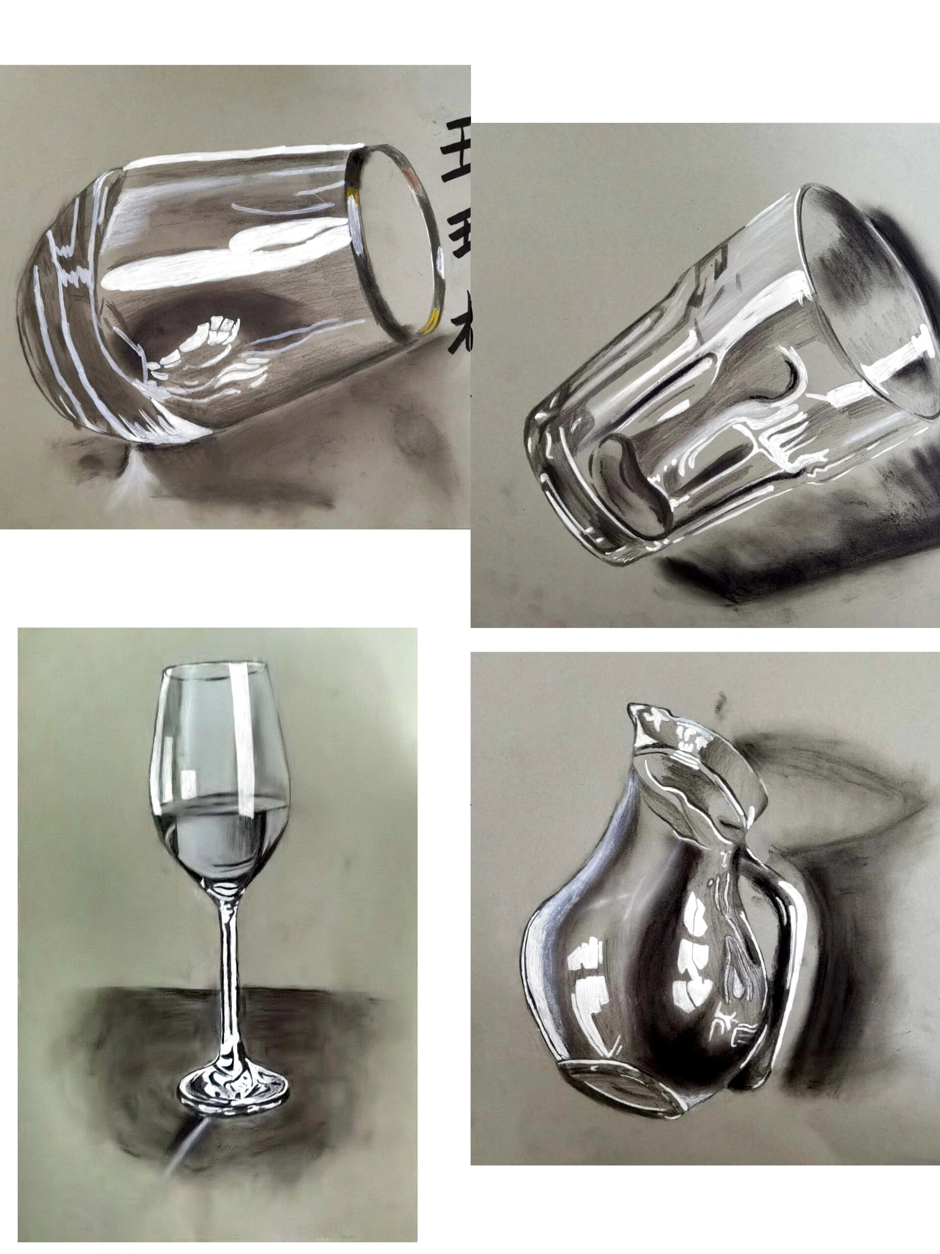 学生作品《玻璃杯》