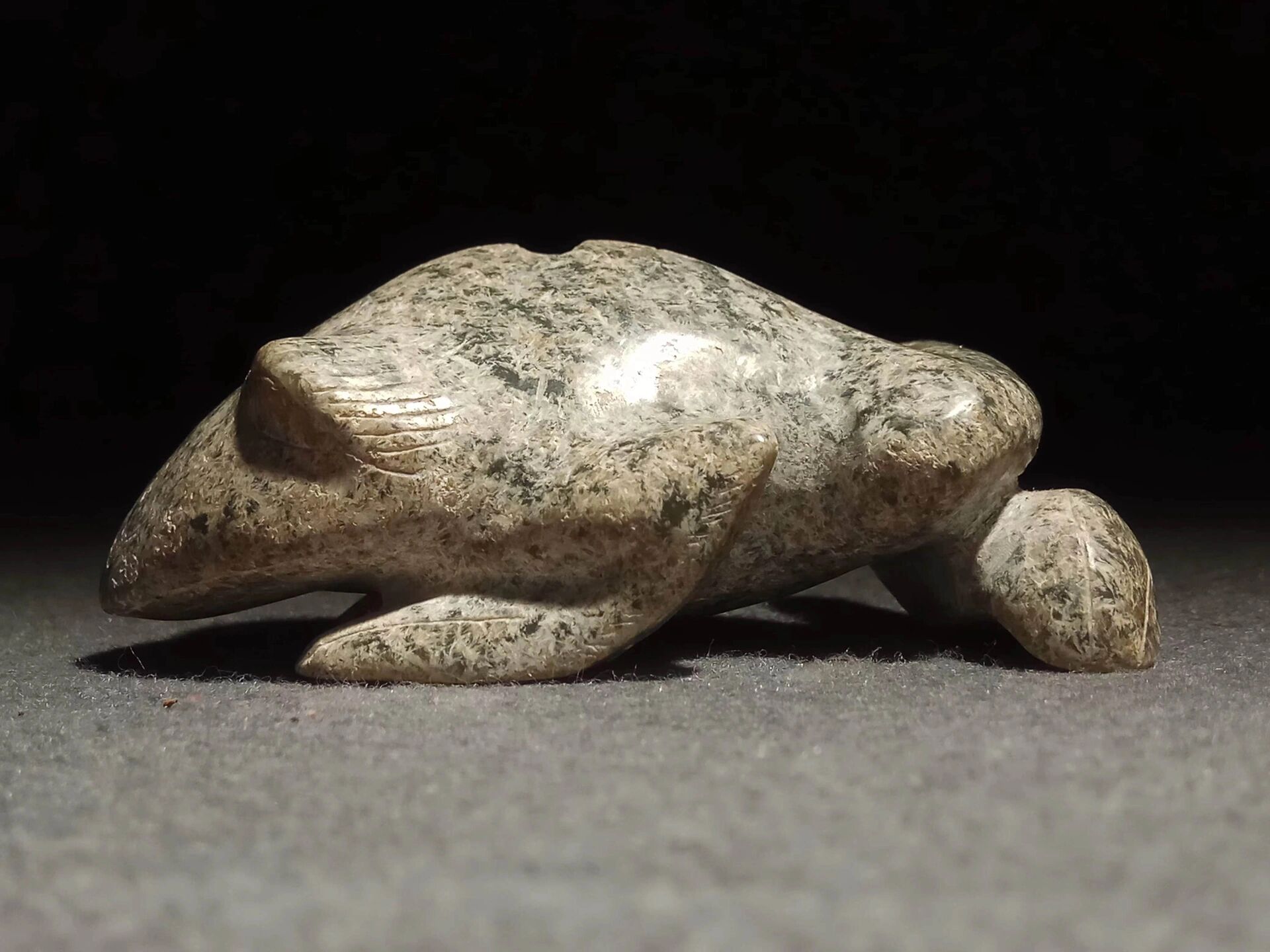 高古玉老玉 战汉玉器 汉代 三足玉蟾 玉蛙 青玉02 02 02三足