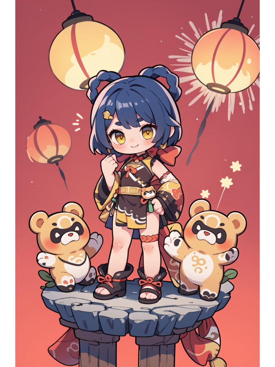 超可爱的原神q版人物-香菱