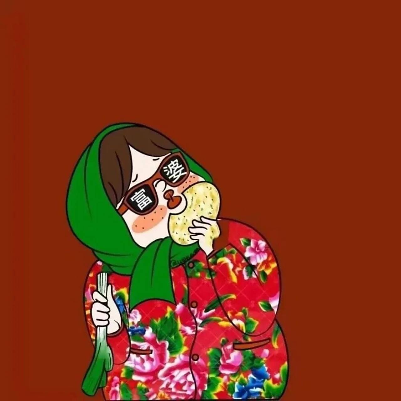 分享一组富婆头像 hello宝子们 中午好呀 分享一个炒鸡可爱的小富婆