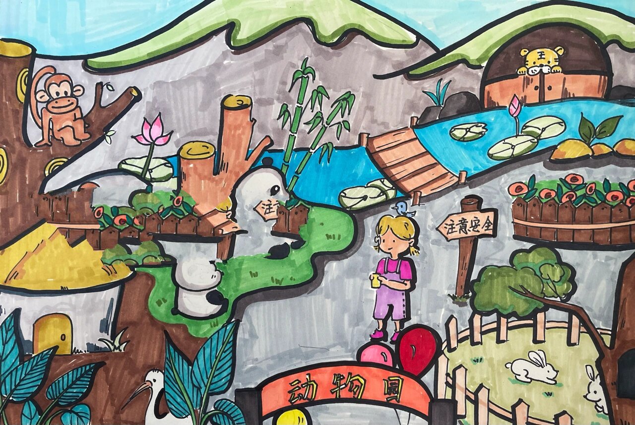 92少儿美术考级范画——2,3级