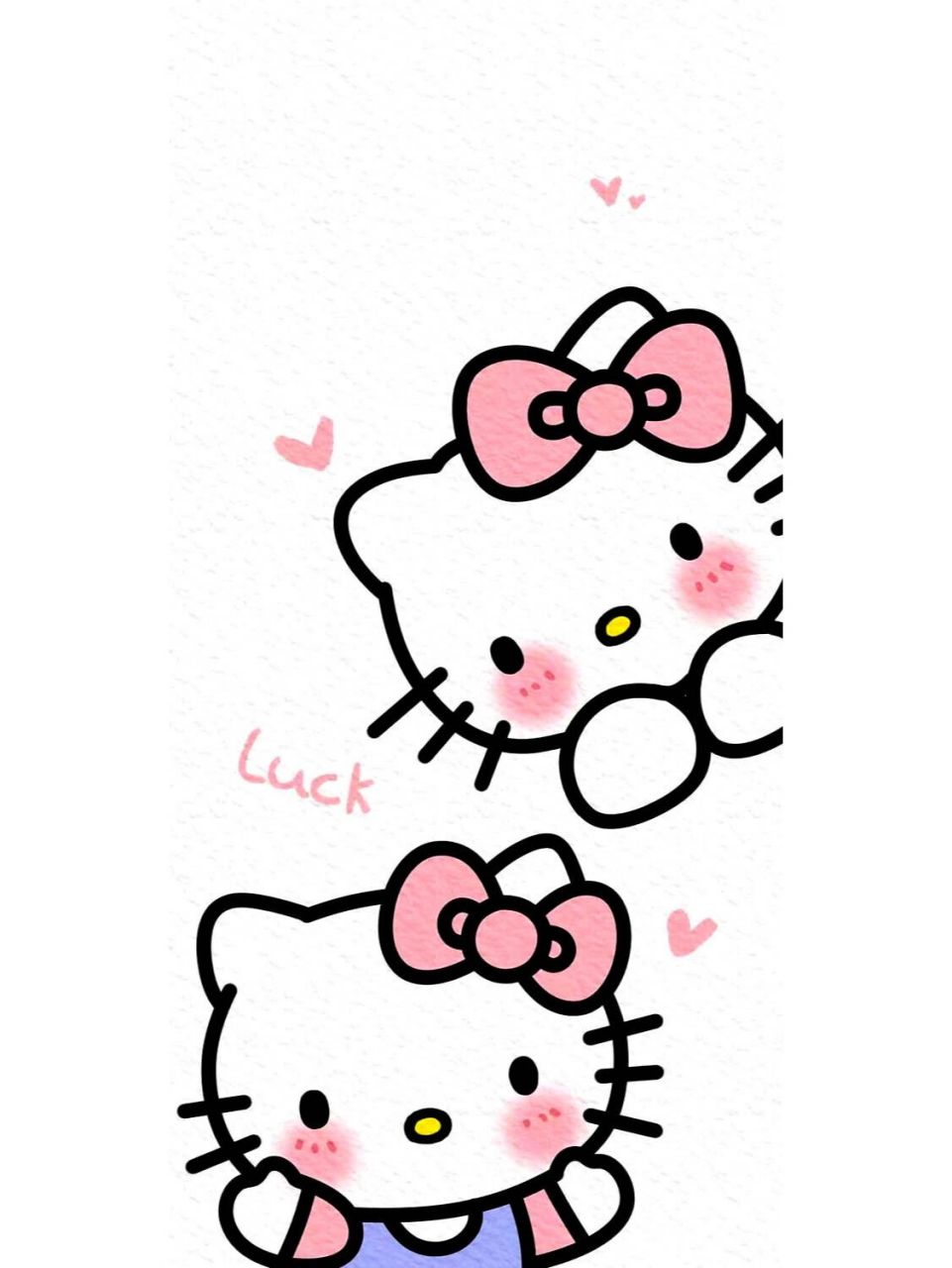甜美少女心hello kitty壁纸 干净又好看的hello kitty壁纸谁能不爱!