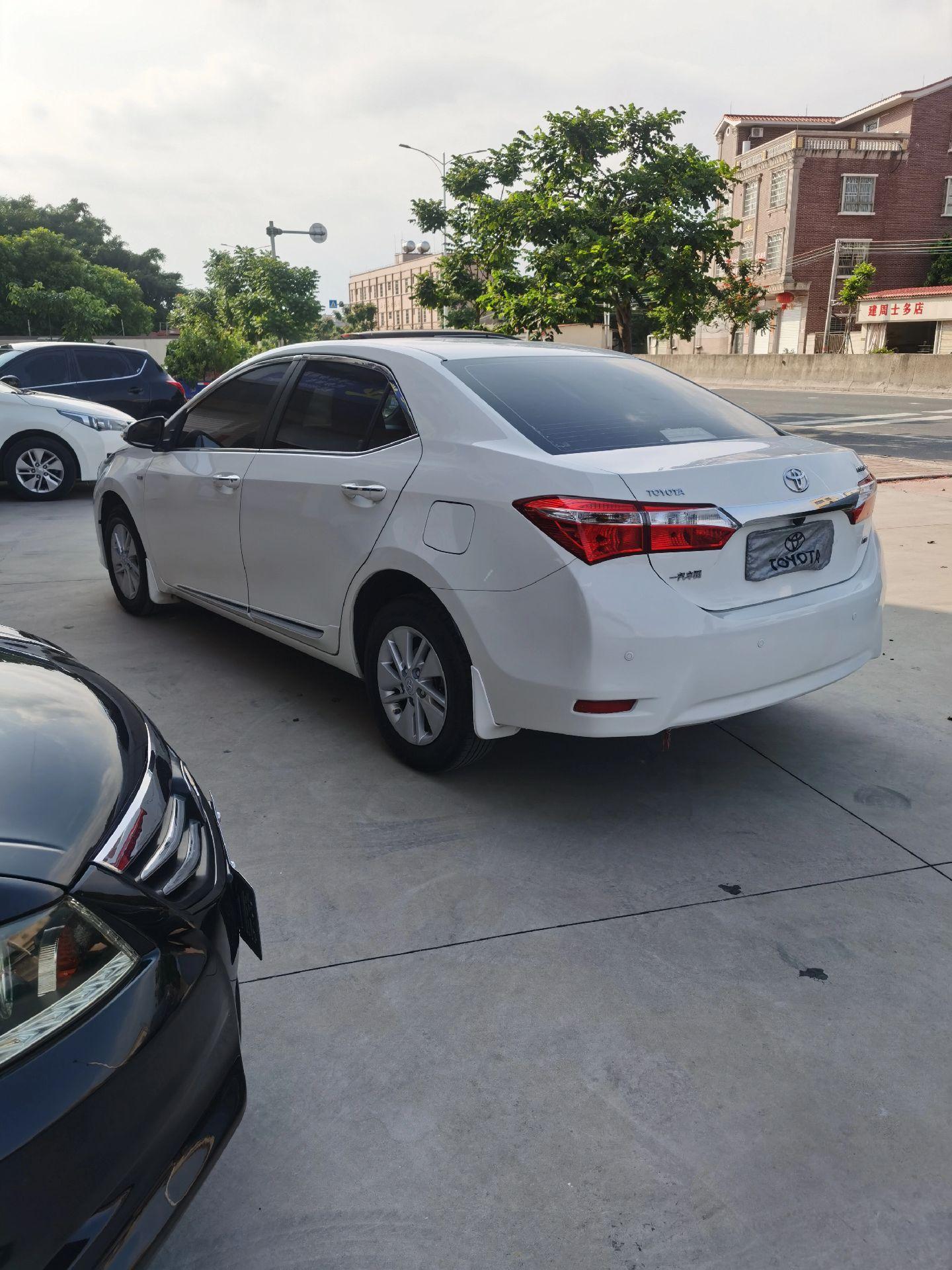 16年8月丰田卡罗拉1