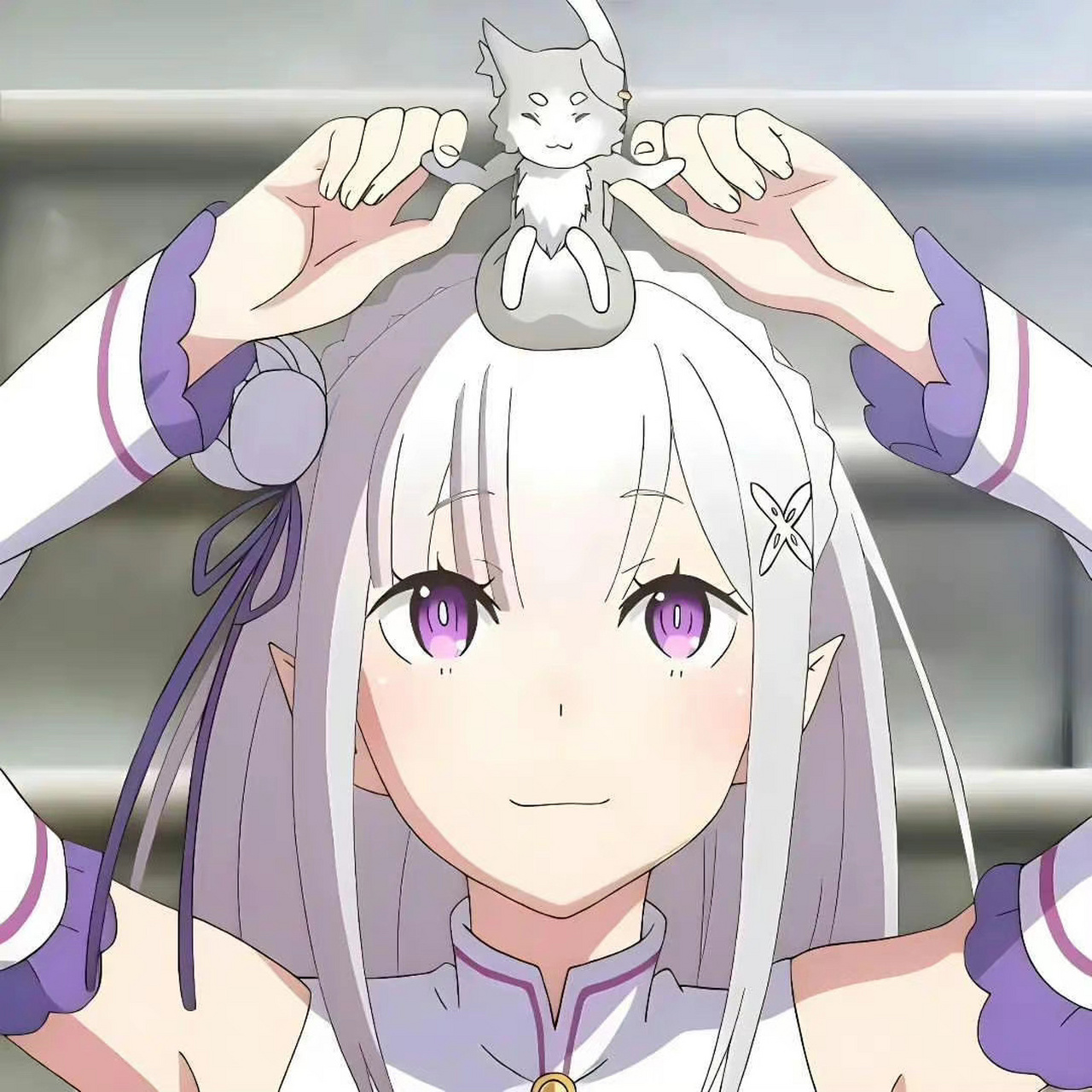 动漫头像 《从零开始的异世界生活》 -爱蜜莉雅