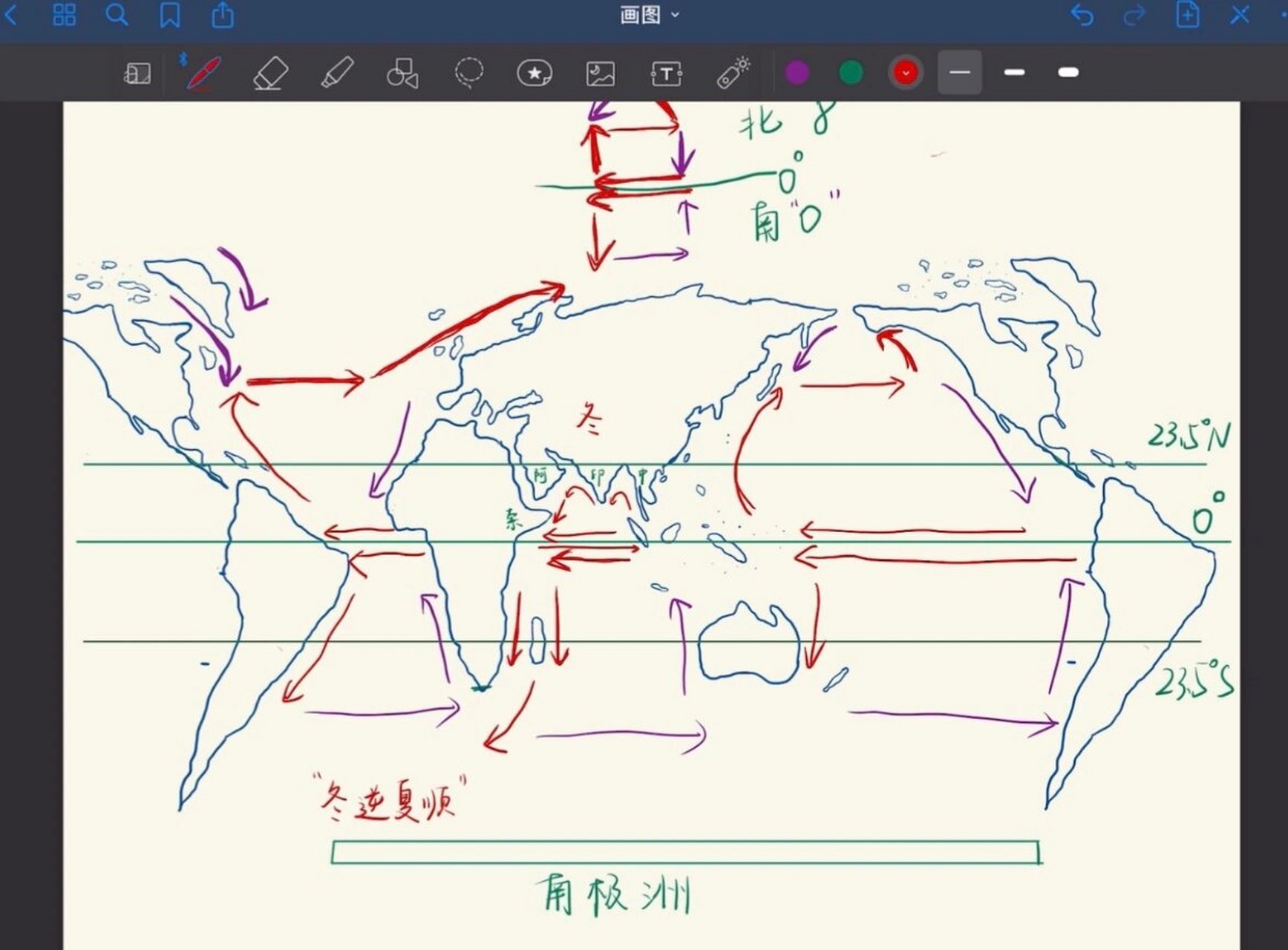 世界河流分布图手绘图片