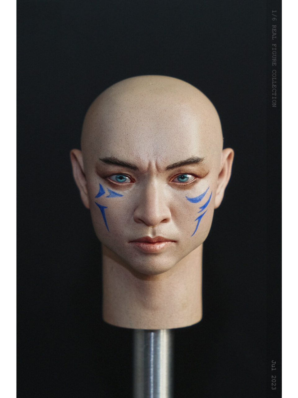 尹天照1/6头雕白模定制版涂装分享