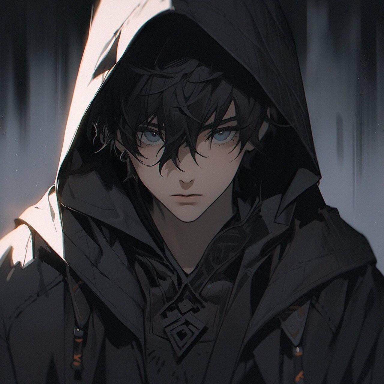 midjourney|旧漫头像-委屈心碎-破碎感男孩