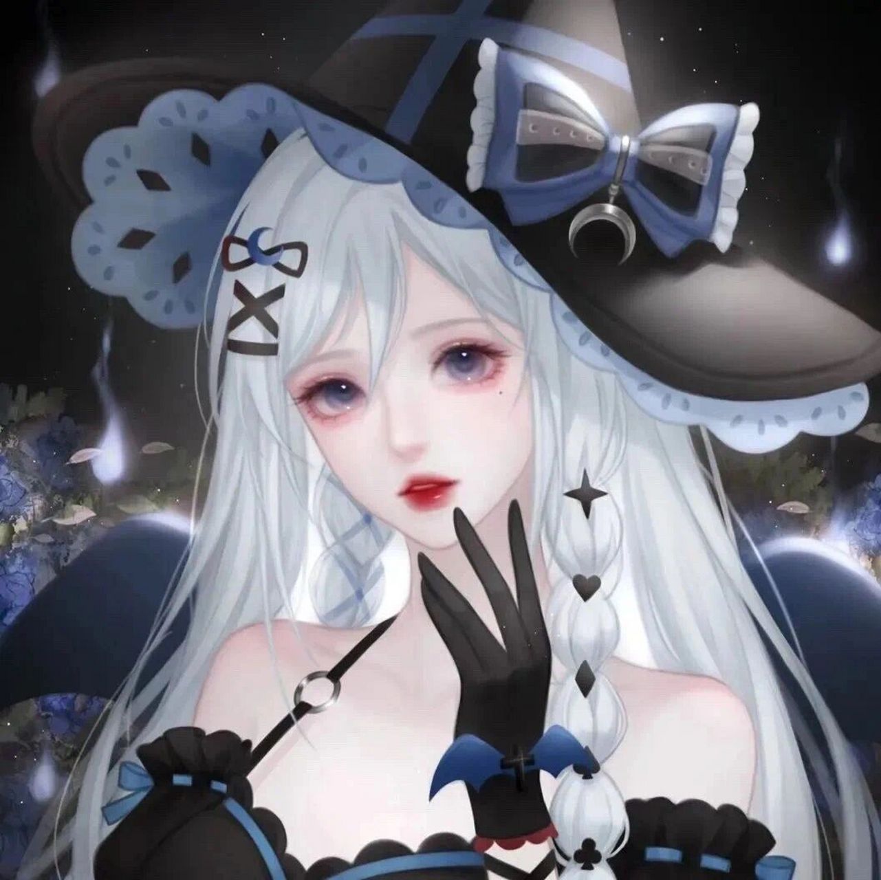 黑暗系闺蜜头像来了