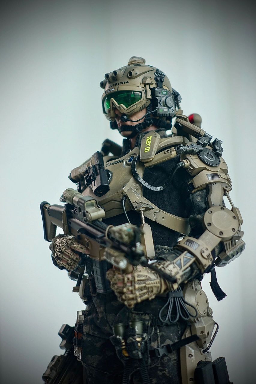 单兵外骨骼装甲服 soldierstory  单兵外骨骼装甲服 原型机-01